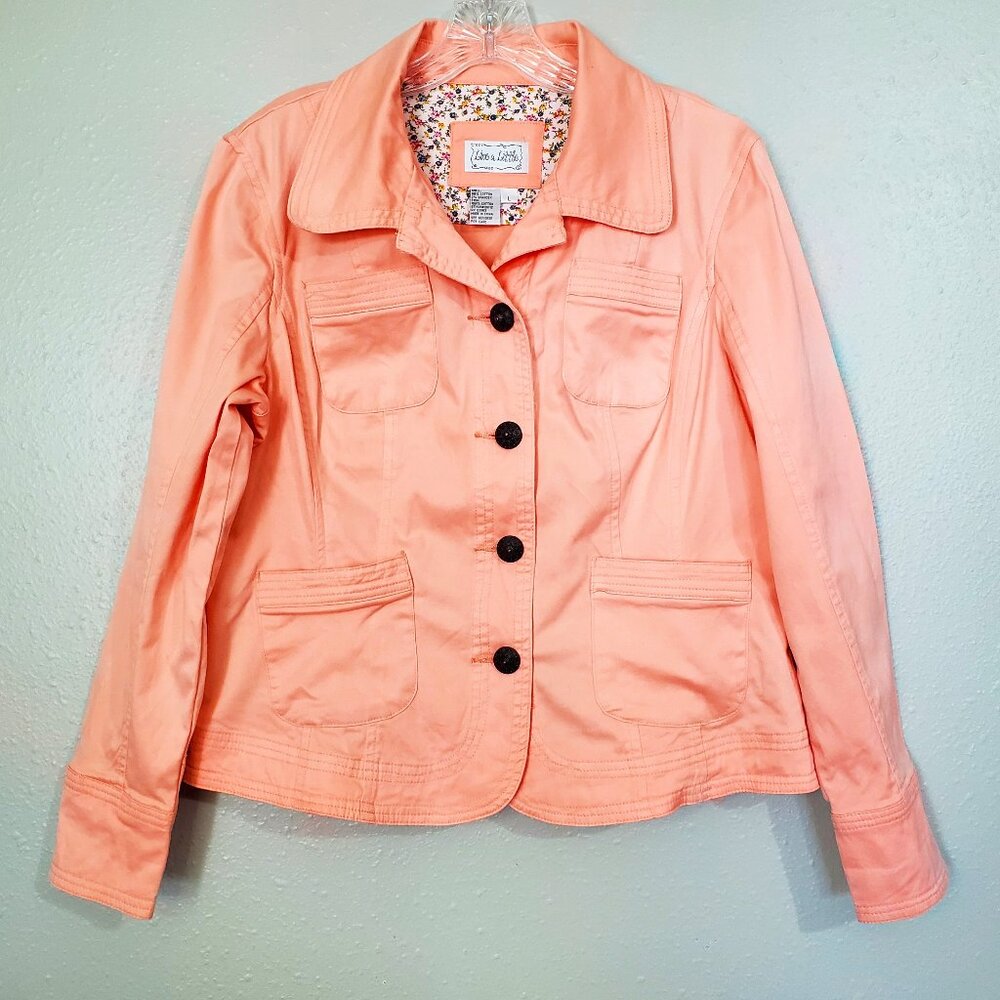 Live A Little Jacket Blazer Women's Large